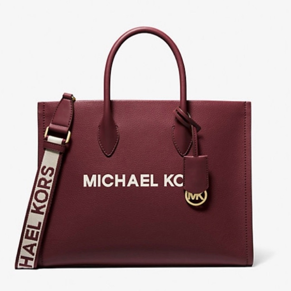 Michael Kors Mirella Medium Pebbled Tote Bag
